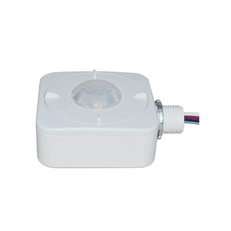 SHARKWARD - PIR Photocell and Occupancy Sensor for Indoor Fixtures Max 40-FT Height White (120-277V)