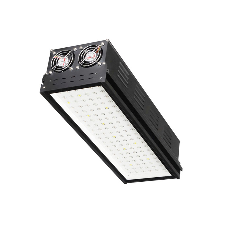 BLACK SERIES LED Spectrum Grow Light 283W Single-Module Black Clear PC Lens