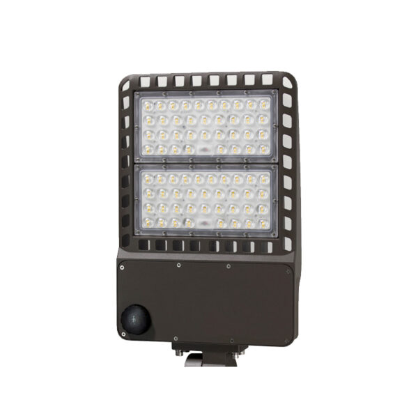 M G2 SERIES LED Area Light, 300W 480V Dark Bronze Clear PC Lens