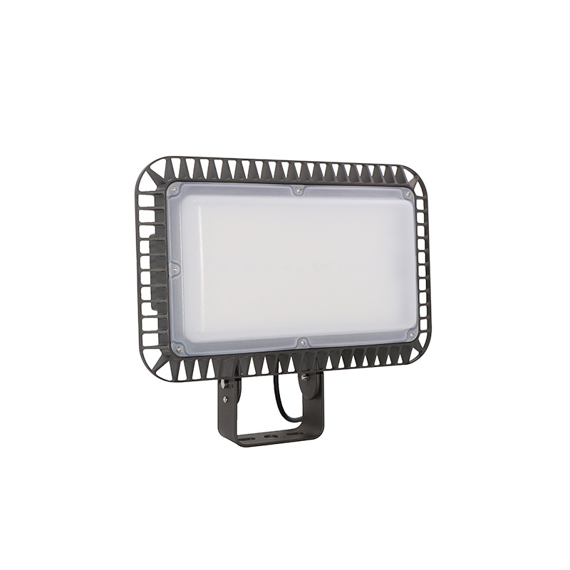 3 SERIES LED 3-CCT Heavy Duty Flood Light 200W Select 3000K 4000K 5000K Dark Bronze Frosted PC Lens w/ Slip-Fit Mount