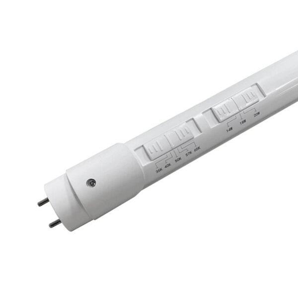 FI G5 SERIES - LED Tunable T8 Tube 4-FT 3-WATT + 5-CCT Hybrid A+B Single Double-EndedFrosted PC Lens