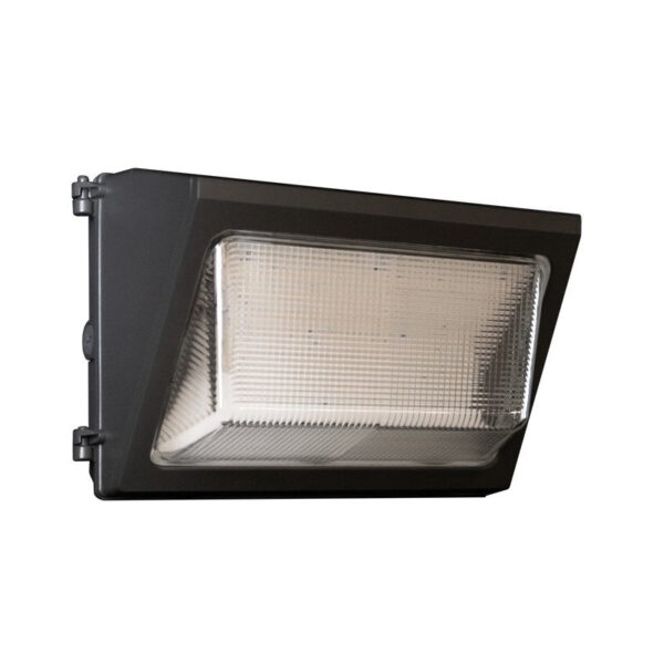 FI G5 SERIES LED Tunable Invisible Wall Pack 120W Max Select 80W 100W 120W Dark Bronze Prismatic Glass Lens