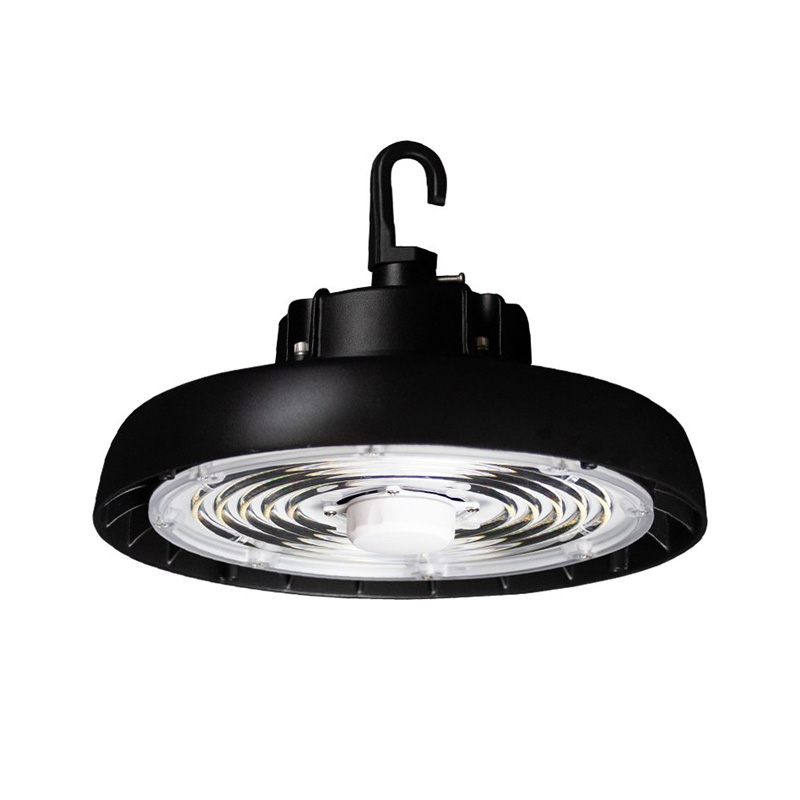 FI G4 SERIES LED Tunable UFO High Bay 150W Max 3-WATT + 3-CCT Dark Bronze, Clear PC Lens