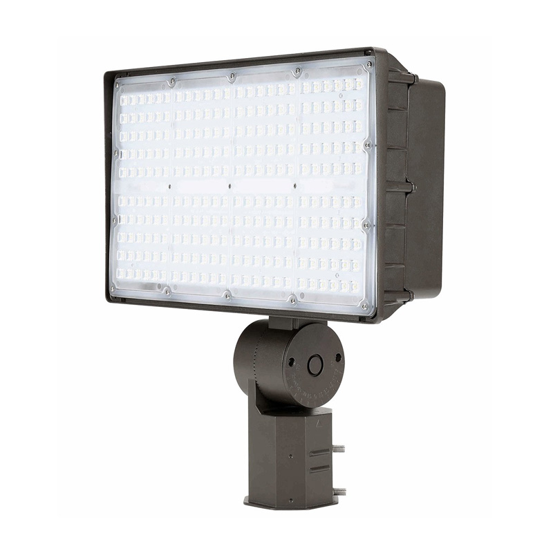 MFD08 SERIES LED Flood Light 135W Dark Bronze Clear PC Lens