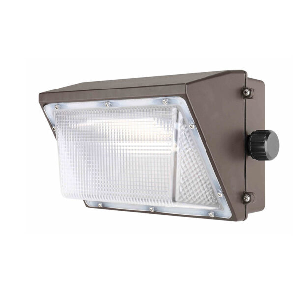 MWP14 SERIES LED Tunable Semi Cutoff Wall Pack 62W Max Select 27W 45W 62W Select 3000K 4000K 5000K Dark Bronze Prismatic PC Lens