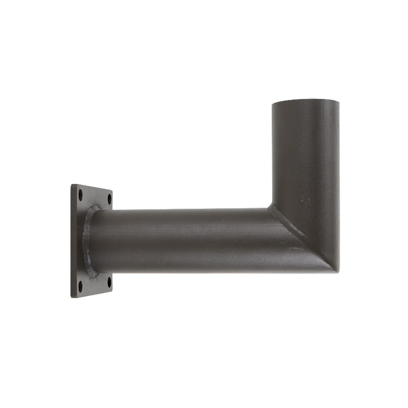 Single Horizontal Tenon Adapter 90 Degree Wall Mount Bracket Dark Bronze