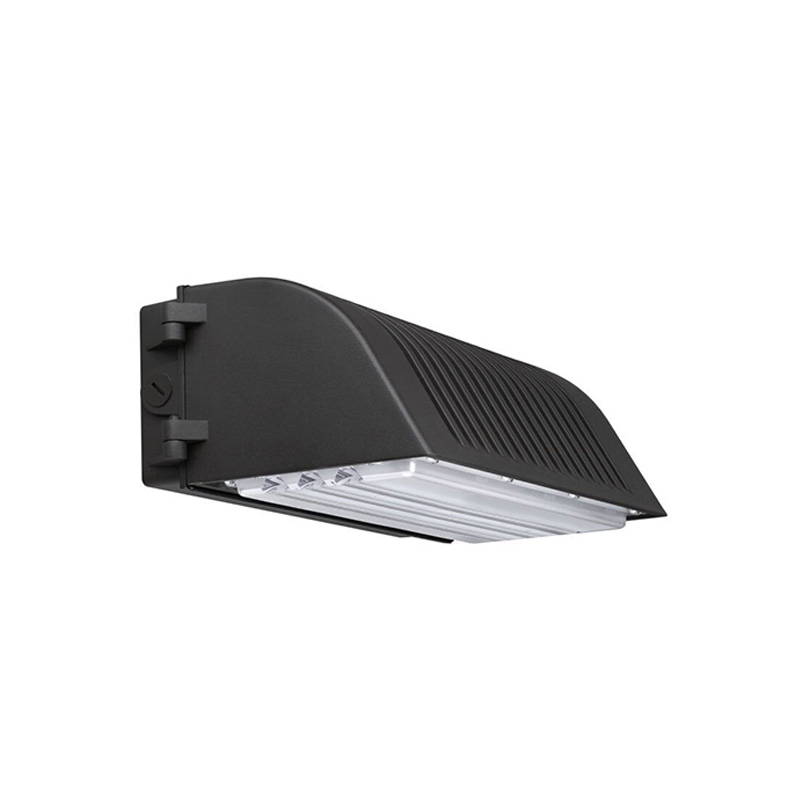 WSD SERIES LED Full Cutoff Wall Pack 70W 1-10V Dark Bronze Clear PC Lens