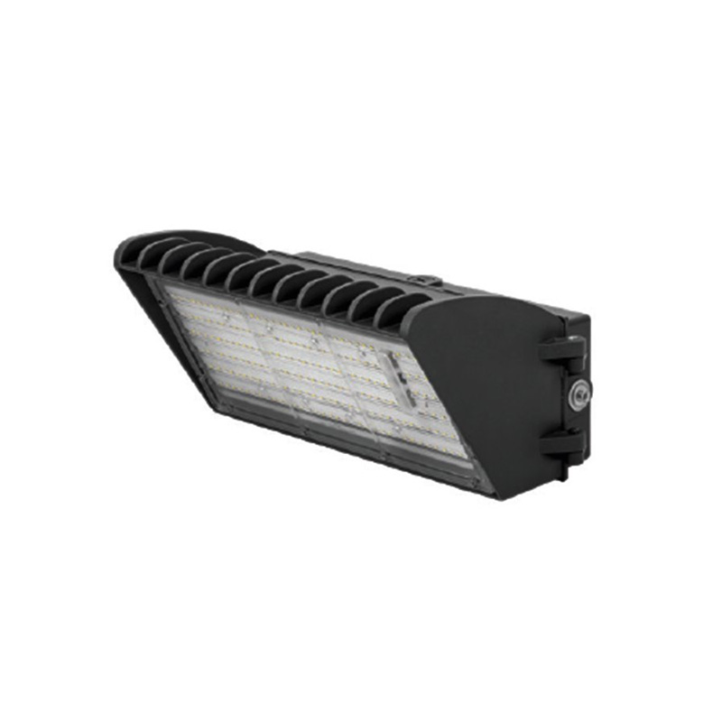 WSD SERIES LED Semi Cutoff Wall Pack 70W Dark Bronze Clear PC Lens