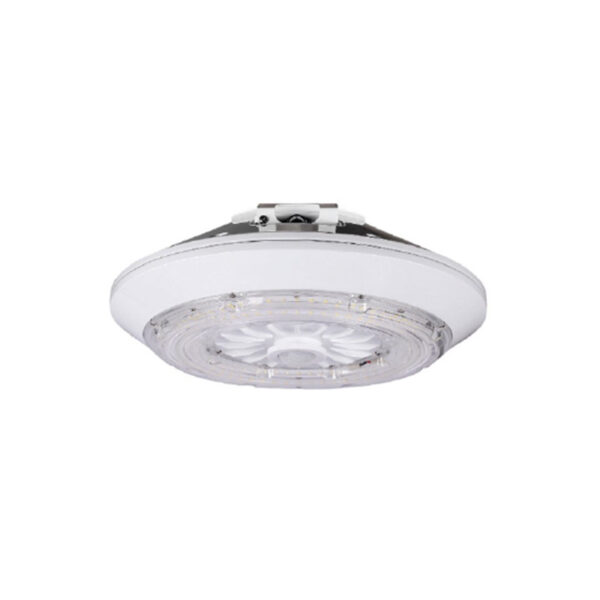 WSD SERIES LED Round Canopy Light plus Ambient Up Light 45W White Frosted PC Lens