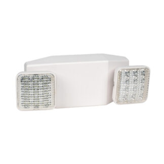 FLK, LED Bug Eye Emergency Battery Backup Light + Two 1.2W LED Lamp Heads