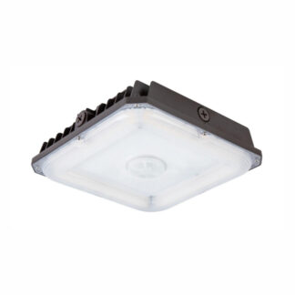 NCLTG, LED Square Canopy, CPS Series, Wattage: 75/60/40W CCT: 30/40/50K, Sensor Base, 120-277v