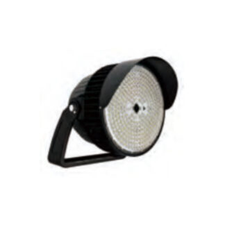 FLK, 500 Watts, 5000K, 120-277VAC Input, 0-10V Dimming, Beam Angle 45 degree, Inventronics Driver, Black color, With Bracket, 130LM/W, ETL Certificated