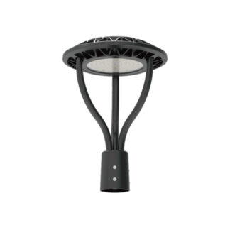 Yaorong, Spider Post Top, 80W-60W-40W Selectable; 5000K-4000K-3000K selectable, AC120 -277V Input; No Sensor; 3" Tenon; Type V