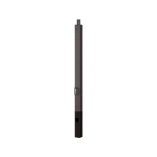 Wisdom, 10 Foot 4 Inch Direct Burial Straight Round Steel Pole 11G